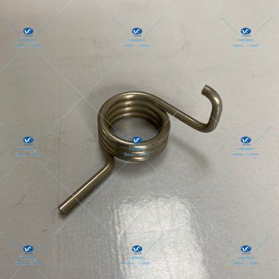 Titanium Torsion Spring Gr2 ASTM B863-06 a Spiral Spring  Titanium Car Parts Titanium Precision Parts