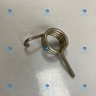 Titanium Torsion Spring Gr2 ASTM B863-06 a Spiral Spring  Titanium Car Parts Titanium Precision Parts