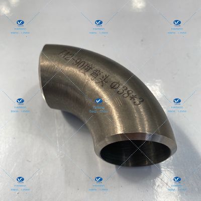 Low Density Seamless Gr2 Titanium Elbow OD38*3