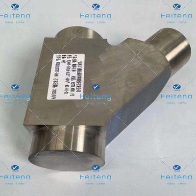 8.9kg Feiteng Titanium Valve Body Custom Titanium Parts