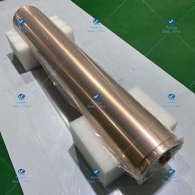 ISO Seamless Copper Tube Target Good Thermal Conductivity